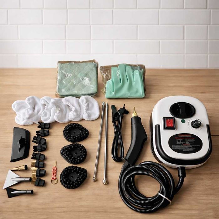 Пароочисник +28 насадок / Пароочиститель / Парогенератор для дому ‼️