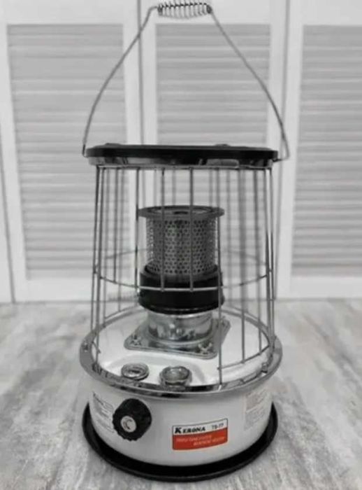 Гасова лампа Turbo Компактна міні піч обігрівач 5 л керосиновая лампа