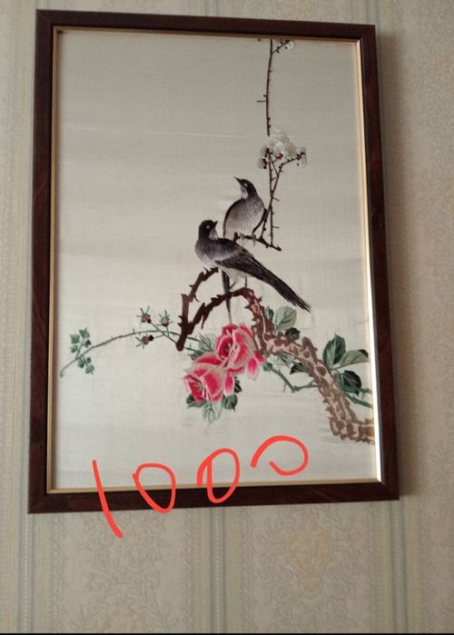 Вишивка на шовку,ручна робота