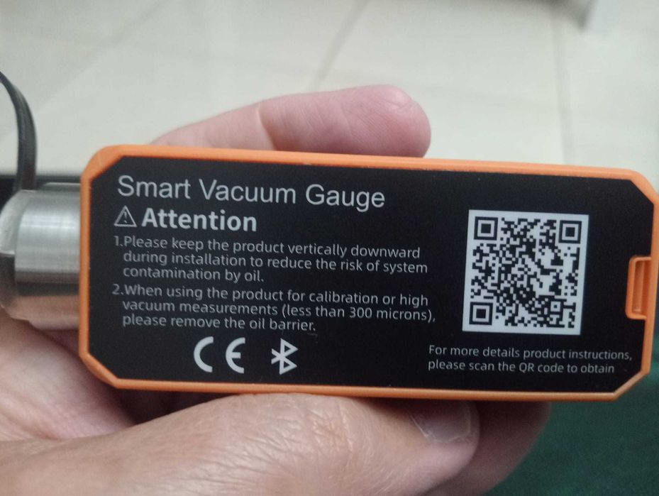 Vacuómetro Digital Elitech VGW-mini – Portátil e Inteligente