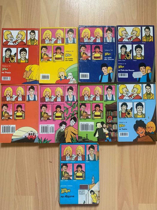 9 Livros da Coleção:  Uma Aventura