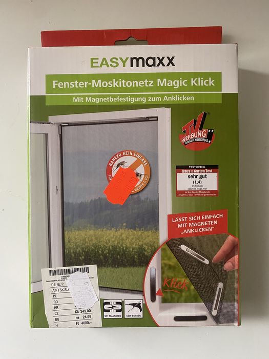 Moskitiera na magnes