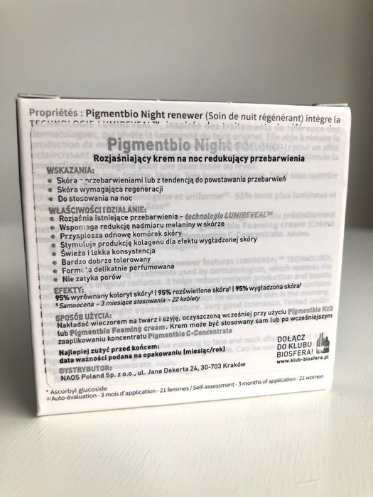 Bioderma Pigmentbio Night renewer 50 ml