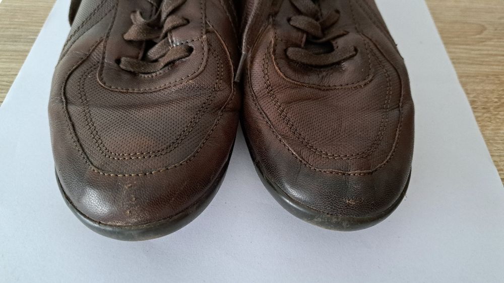 Buty półbuty męskie lasocki brązowe 41