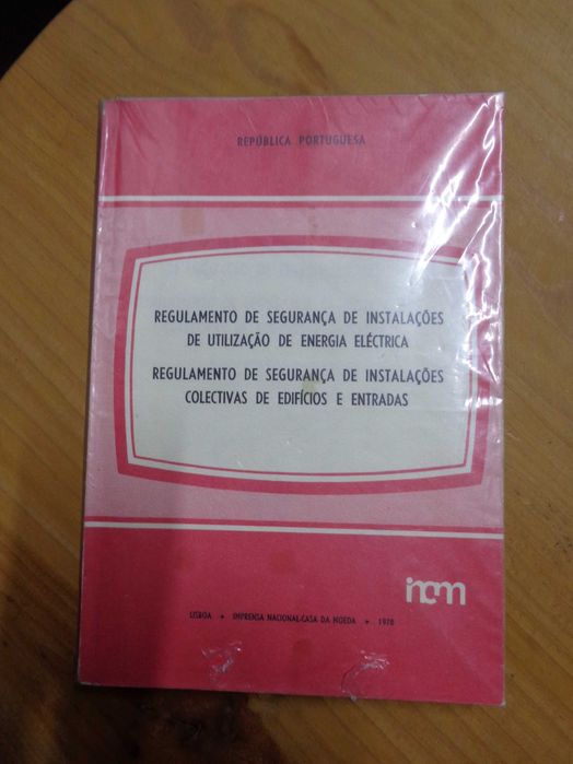 Livro – Regulamento de Segurança de Instalações de Energia Eléctrica