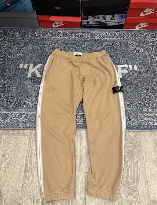 Штаны stone island x supreme stripe 2023