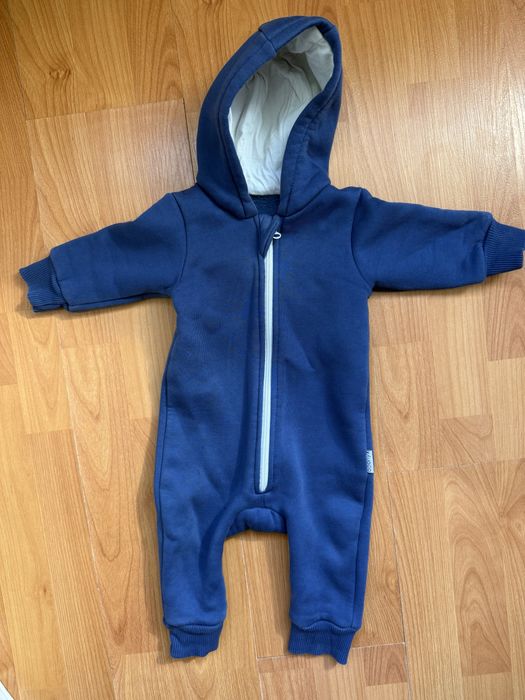 Флісовий ромпер синій
