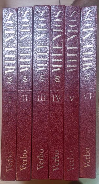 Coleção de livros Milénios da Verbo