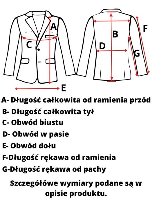 Garnitur Męski używany