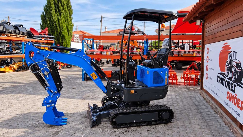 MINI GIRATÓRIA RIPPA R10 | 1000 KG | COMPACTA, ÁGIL E PRONTA PARA TRABALHAR