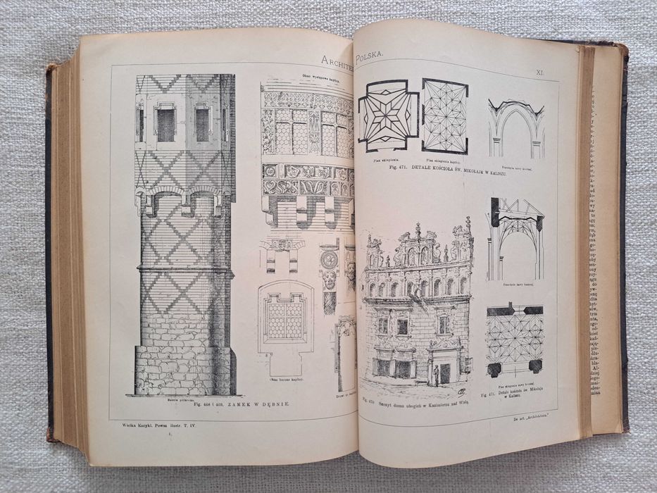 1890 rok. Wielka Encyklopedya Powszechna Ilustrowana. Tom III-IV