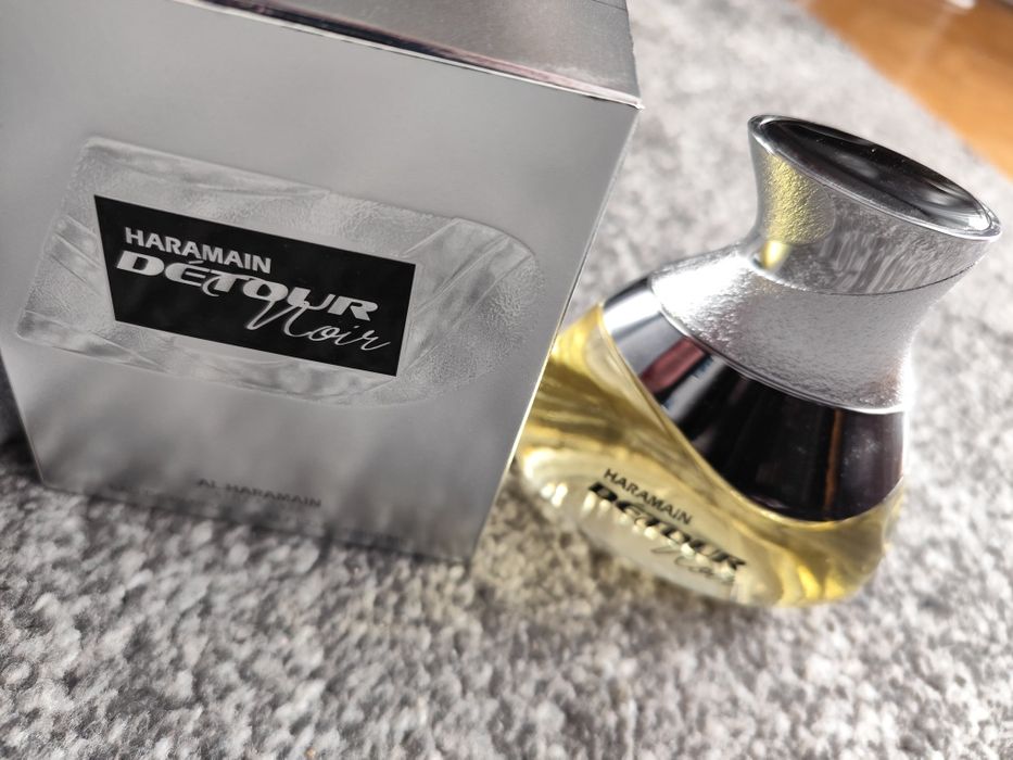 Al Haramain Detour Noir 100 ml EDP – Nowy, pełny, komplet Perfumy