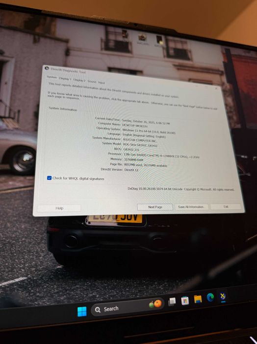 Asus ROG Strix G834JZ Gaming Laptop