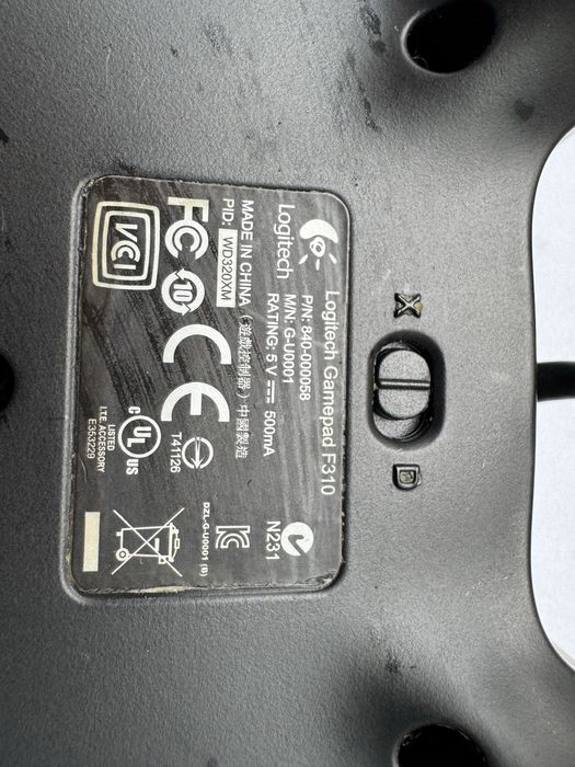 Геймпад Logitech Gamepad F310 джойстик