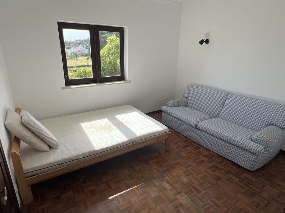double bed & sofa