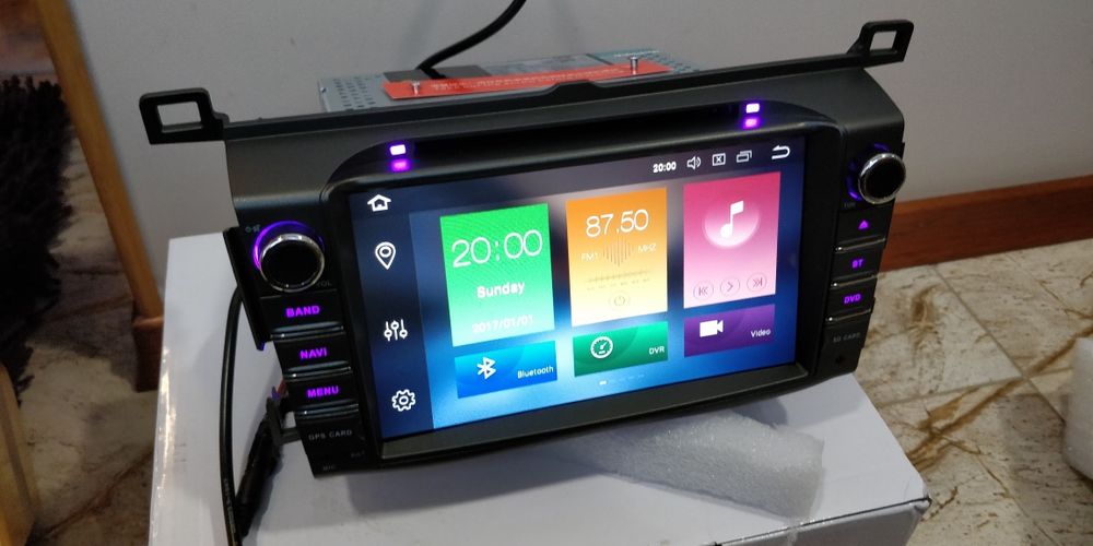 Автомагнитола Toyota RAV 4 Android   IPS GPS Wi-Fi USB