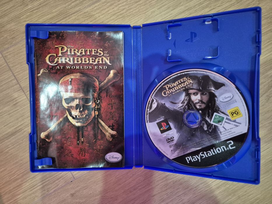 Jogo Piratas das Caraíbas PS2
