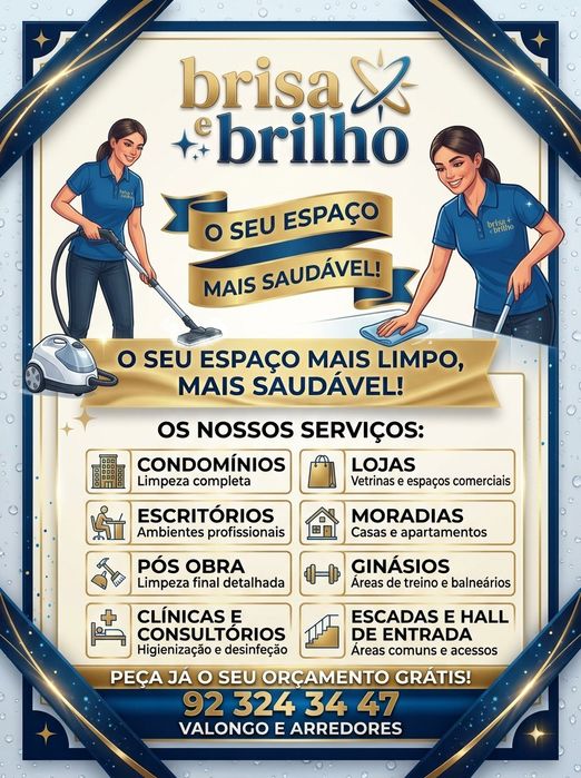 Todo o tipo de limpeza