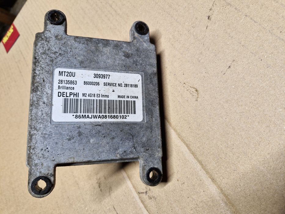 Komputer sterownik silnika BRILLIANCE BS4 1.6 16V 101KM
