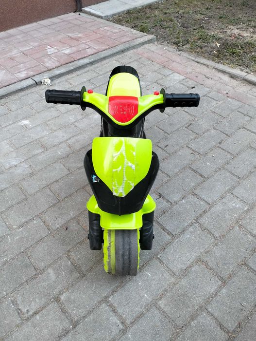 Motor jeździk rowerek biegowy