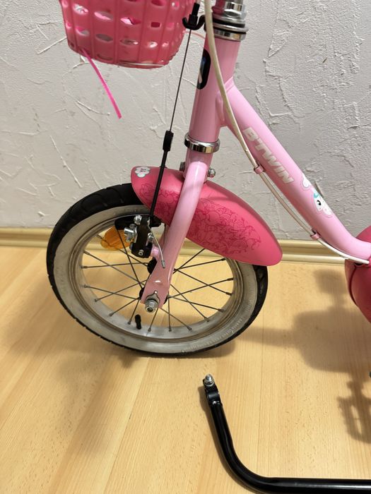 Rower Btwin  14 Unicorn 500 Dla Dziewczynki  Decathlon