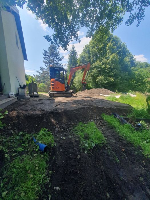 Usługi minikoparką 2,7t Myszków