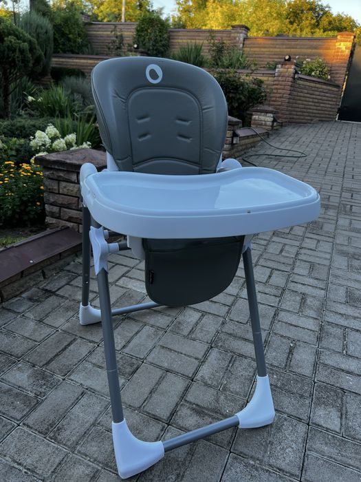 Стільчик для годування Lionelo Linn Plus Сірий