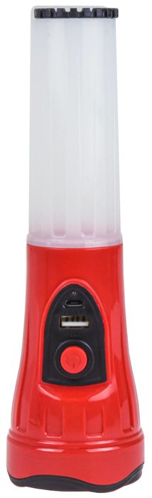 Ładowalna Latarka Świetlówka Powerbank 3W1