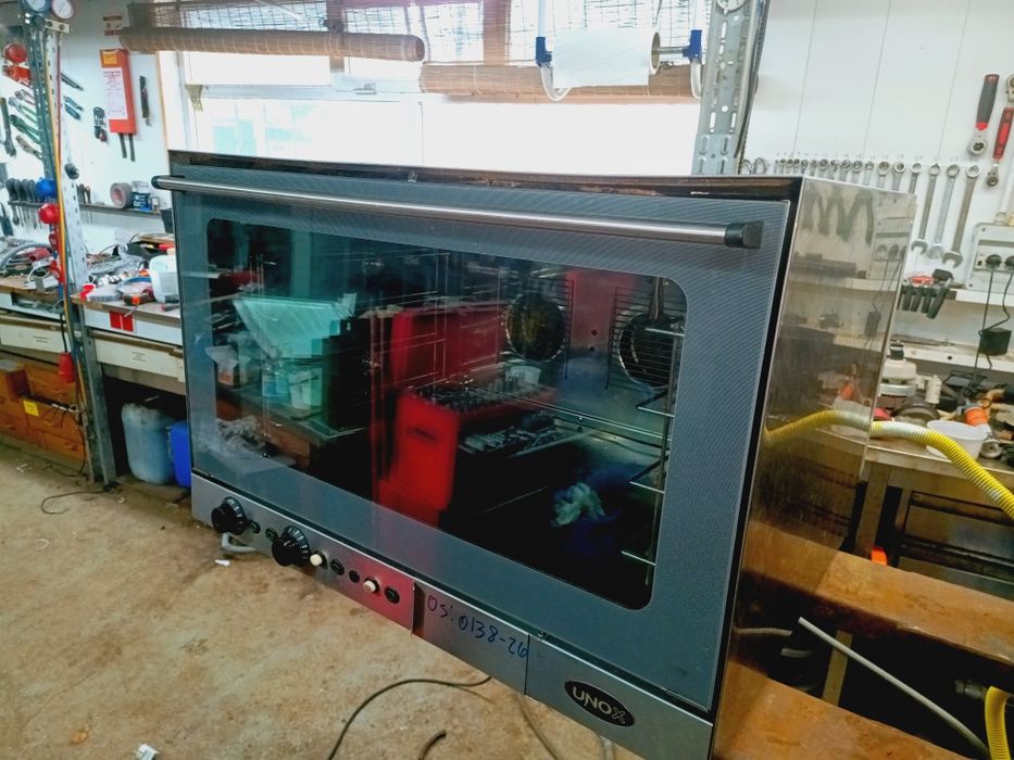 Forno unox a gás com vapor
