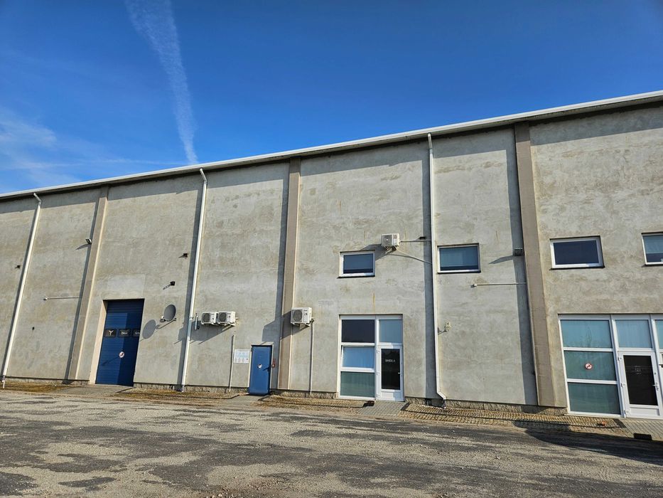 hala z biurem do wynajęcia