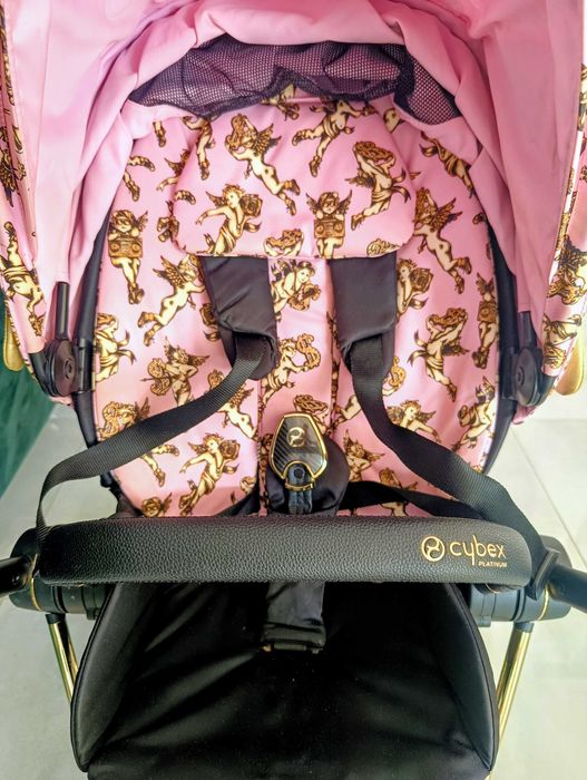 Wózek spacerowy CYBEX Mios 2 Jeremy Scott – Cherubs różowe cherubinki