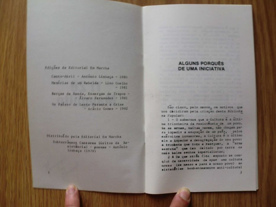 Cadernos de  António Linhaça e outros