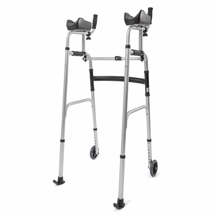 Ходунки для пересування з підлокітним упором та колесами MED1-SC4049