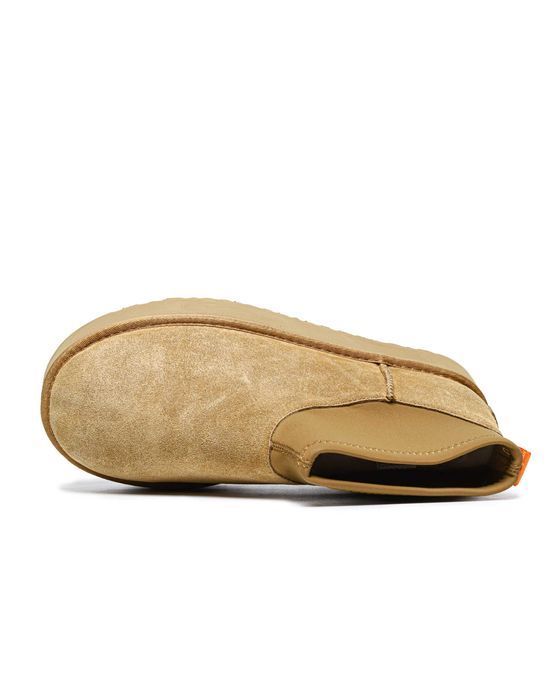 Уггі UGG Classic Mini Dipper Chestnut (luxe) натуральні замша і хутро