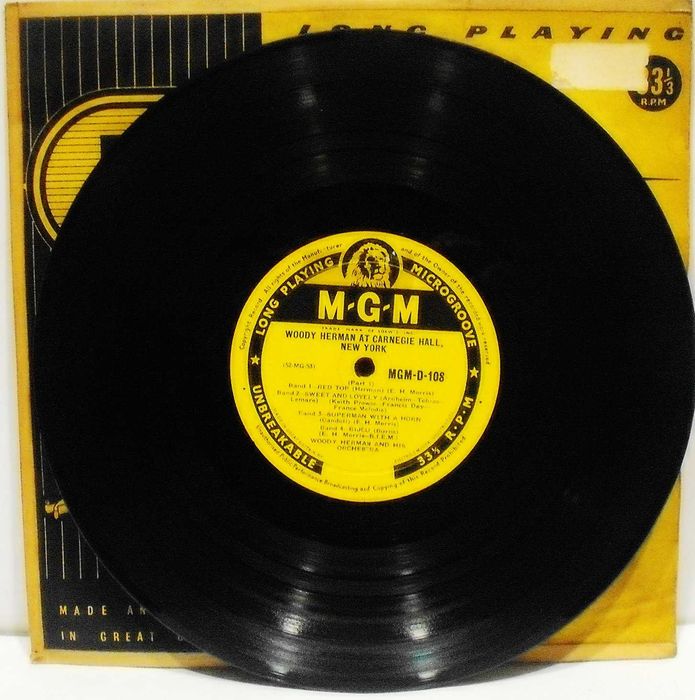 Woody Herman And His Orchestra ‎– Woody Herman At Carnegie Hall, 1953