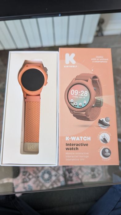 Smartwatch infantil Kidywolf K-WATCH Coral - NOVO