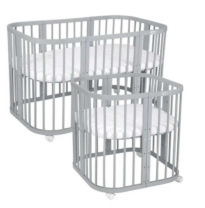 Waldin - łóżeczko 7w1 kwadrat