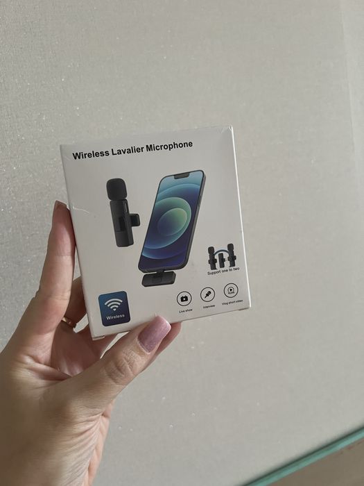 Беспроводной микрофон петличка