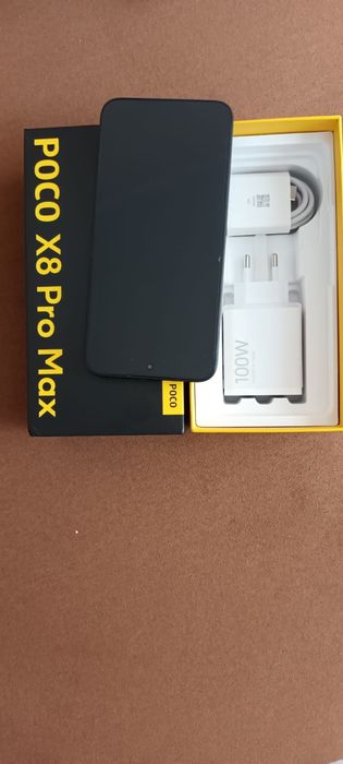 POCO X8 Pro Max 12/512 GB Czarny | Jak nowy | 23 mies. gwarancji