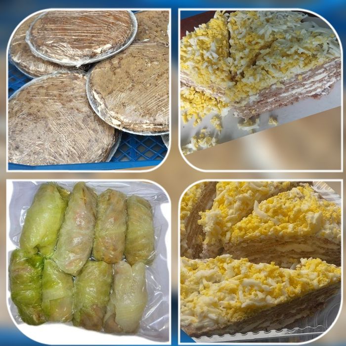 Готую на замовлення, домашню випічку, та напівфабрикати.