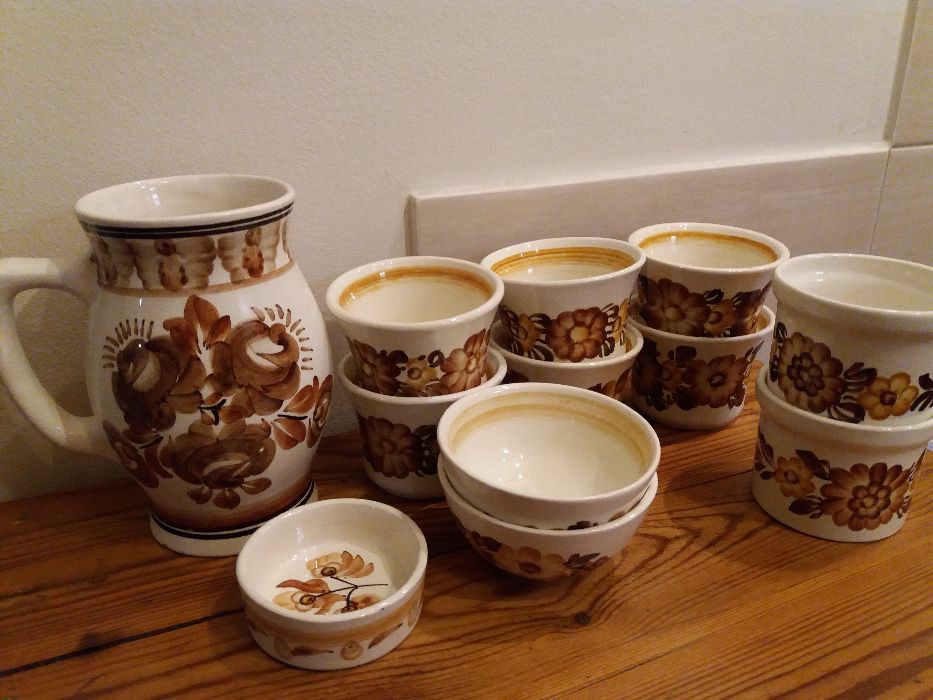 Ceramika fajans Koło Prl Porcelana