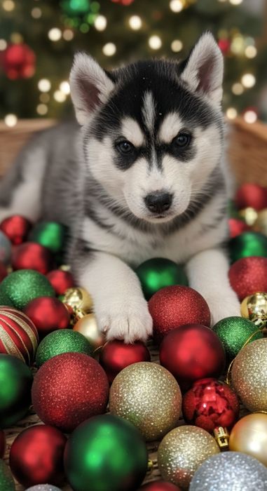 Siberian Husky-małe piękności!