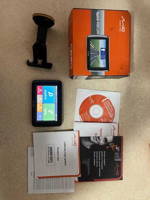 Автонавигатор Навігатор Оригінал ОфлайнКарти Робочий Mio Spirit 495 LM