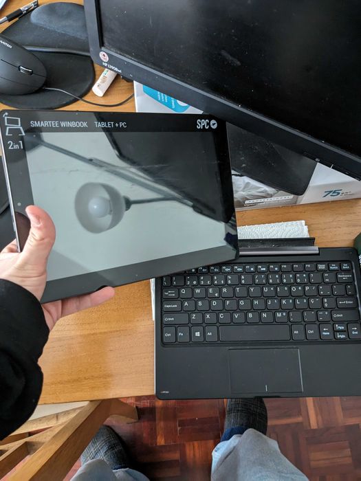 SPC note book /tablet( especificaçoes a baixo )(avariado)