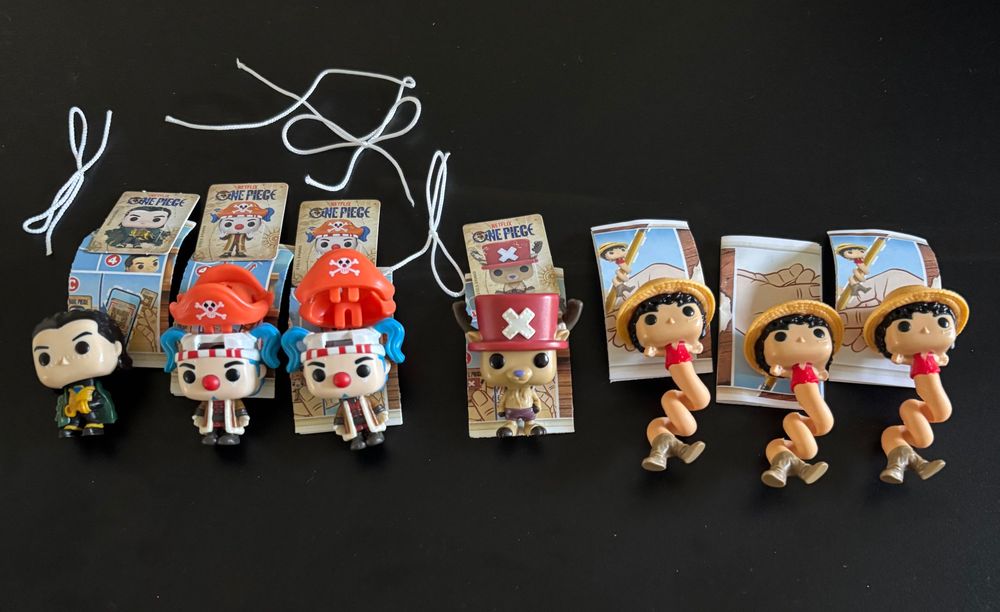 Figuras One Piece Kinder Joy