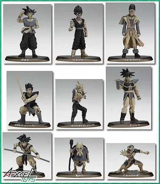 Dbz Super Modeling Soul Part 9 -  9 peças Monótonas