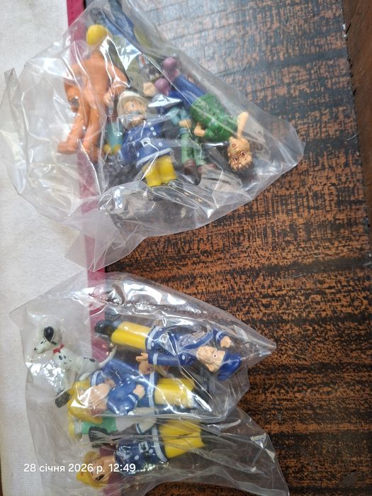 Набор фигурок 10 шт Пожарный Сэм fireman Sam Пожежник Сем