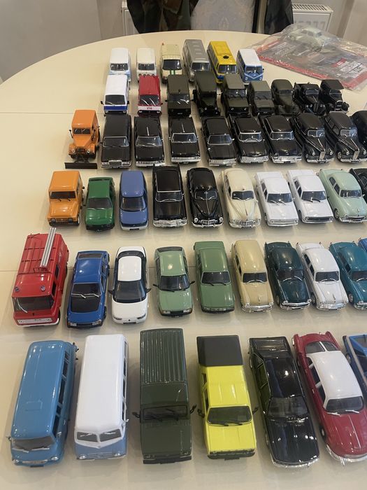 Продам маштабные модели 1/43 автомобилей Ссср