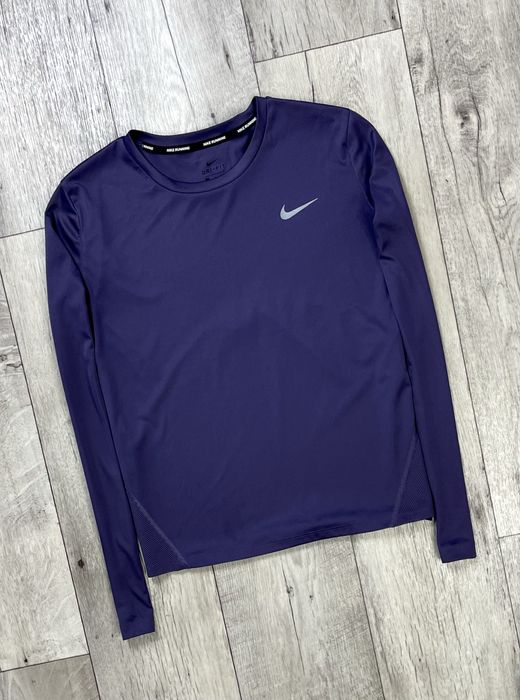 Nike dri-fit running кофта лонгслив S размер женская беговая