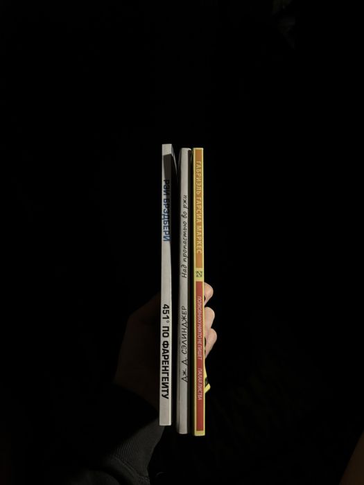 три книги Габриэль Гарсиа Маркес Сєлинджер Рєй Брєдбери